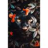 5D Diamond Embroidery Animals Diamond Painting Full Round Drill Tiger Lion Face Flowers Picture of Rhinestones Home Decor