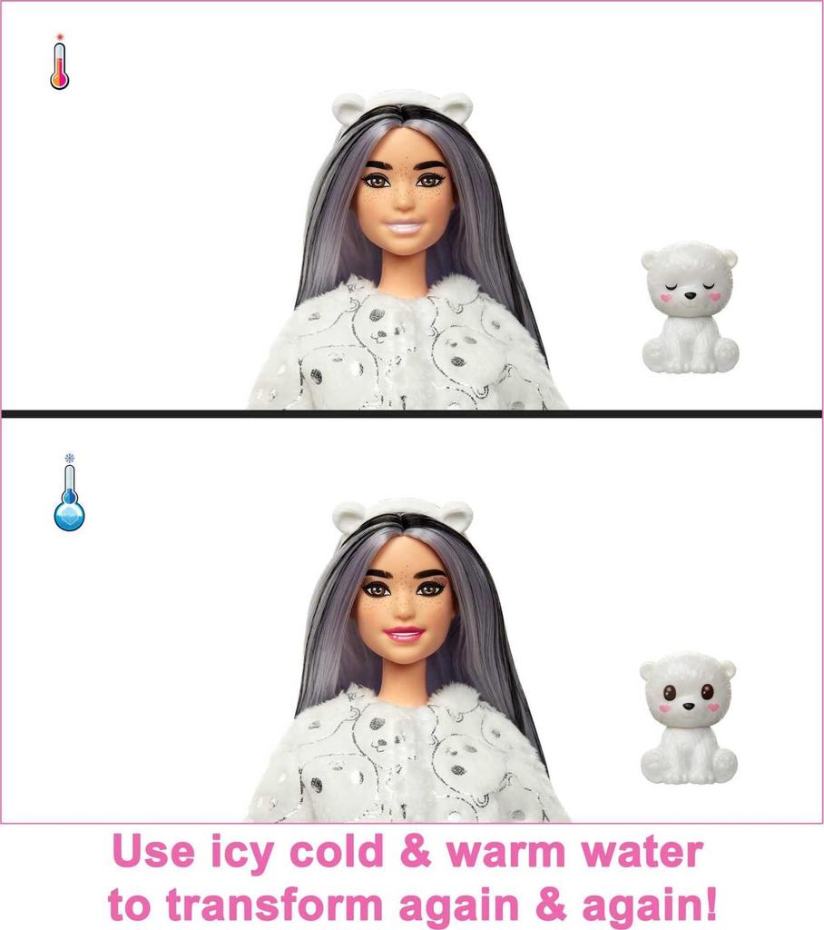 Barbie Cute Costume Barbie Polar Bear HJL64 Up! [Dress-up Doll] [Ages 3+]