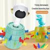 Children's Educational Dinosaur Barrel Game - Interactive Sword Inserting Toy for Parties