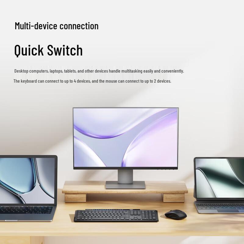 Беспроводной Bluetooth-комплект Rapoo 8200G (клавиатура и мышь), мультирежимный
