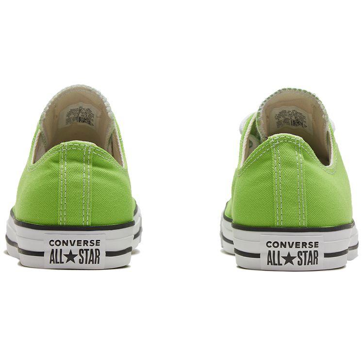 Converse Chuck Taylor All Star Свежие и Удобные Низкие Кеды из Канваса Унисекс Зеленые 168581C
