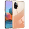 Чехол и шнурок на шею для Xiaomi REDMI NOTE 10 PRO - Прозрачный гибкий ТПУ Черный регулируемый шнурок Phonillico®