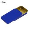 Metal Slide Cover Empty Tins Container Storage Kit Pill Cases Storage Box Mini Iron Box Rectangular
