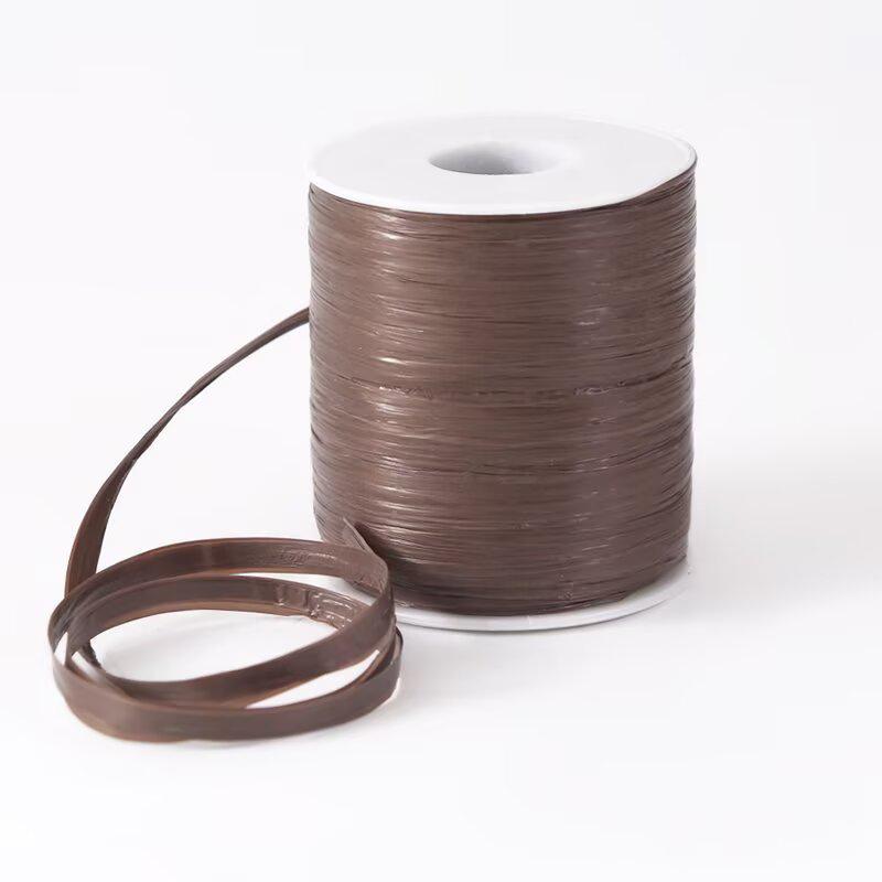 120 м/рулон бумажные нитки ручной работы Лафит хлопок трава нить летняя рафия соломенная пряжа для вязания крючком 50 г