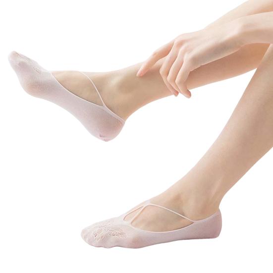 Женские кружевные носки No Show, низкие носки с невидимым носком