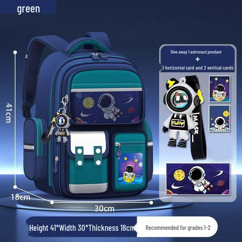 International Backpack: Lightweight Schoolbag for Boys, Grades 1-6