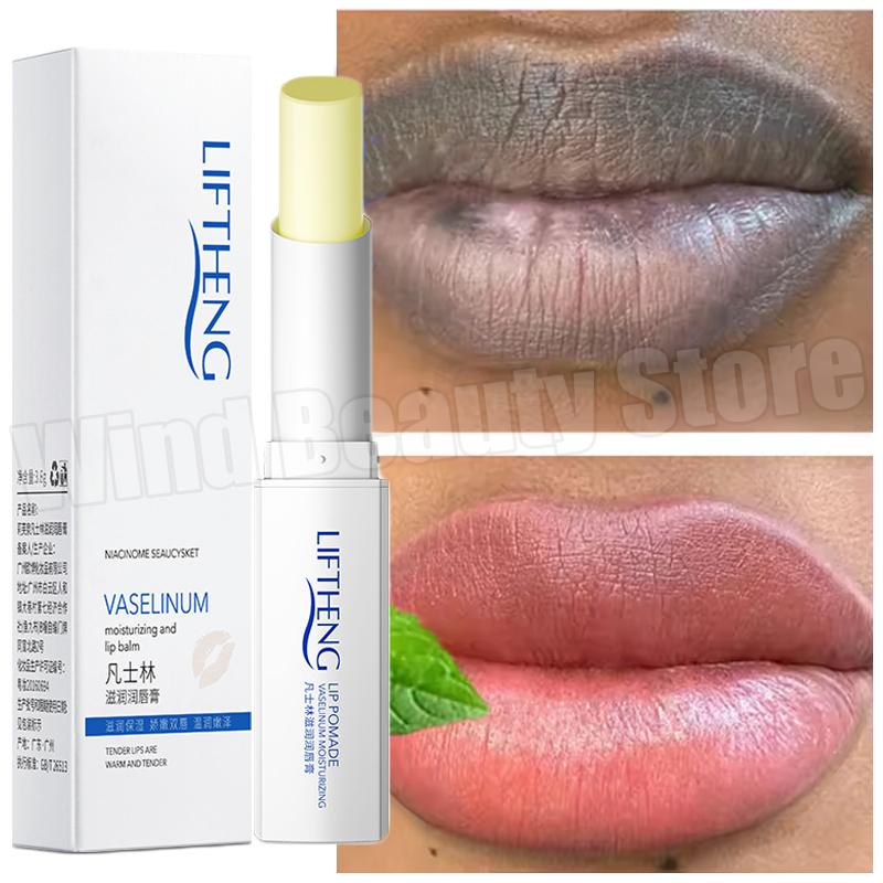 Удаляет темный дым бальзам для губ осветляющий меланин отбеливающий блеск масло для губ розовая помада отшелушивающий разглаживает линии губ корейская косметика