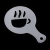 16pcs Funny Latte Cake Decorating Coffee Art Stencils Foam Tool Cappuccino
