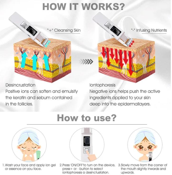 Partable Microcurrent Skin Firming Anti-aging Facial Beauty Machine Устройство для подтяжки лица Массажный ролик для ухода за кожей