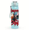 1PC Respect Drip Helmet Sport Layout 750ml Color Plastic Water Bottle Leakproof Flip Straw Lid For Sports Office Home Use