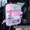 Children's Multifunctional Car Seat Organizer with Touch Screen Compartment
