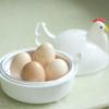 4 Eggs Egg Cooker Microwave Cooking Tool New Egg Boiler Steamer