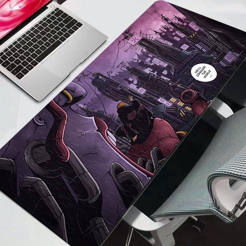 Mouse Pad Game Naruto Rubber Mini Pc Keyboard Laptop Computer Speed Desk Mat Gaming Acessories Mousepad durable