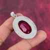 Rubellite Pendant, 925 Sterling Silver Pendant Gemstone Jewelry, Handmade Pendant Amazing Jewelry, Gift For Her