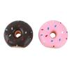2PCS Premium Latex Latex Dog Donut Toy Squeaky Pet Molar Play Toy  Dog Teeth Cleaning