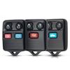 3/4 кнопки автомобильный ключ оболочки для Ford Escape Exursion Explorer Mercury ABS черный дистанционный ключ оболочки замена автомобильный ключ чехол