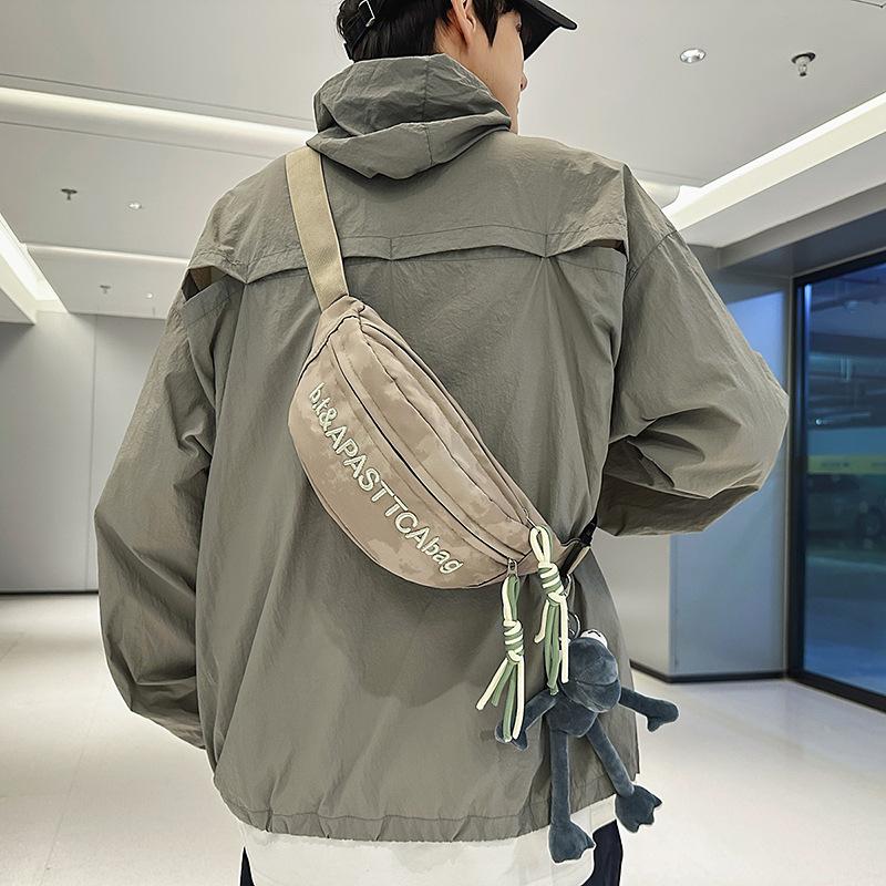 Нагрудная сумка женская большая вместительная спортивная поясная сумка с вышитыми буквами мужская многофункциональная сумка для верховой езды