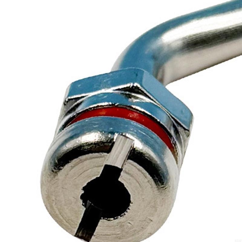 2025 New Aluminum Alloy Tire Valves Stem for Bus Vacuum Tires Oxidation Resistant High Temperature Performances Secure Air Seal