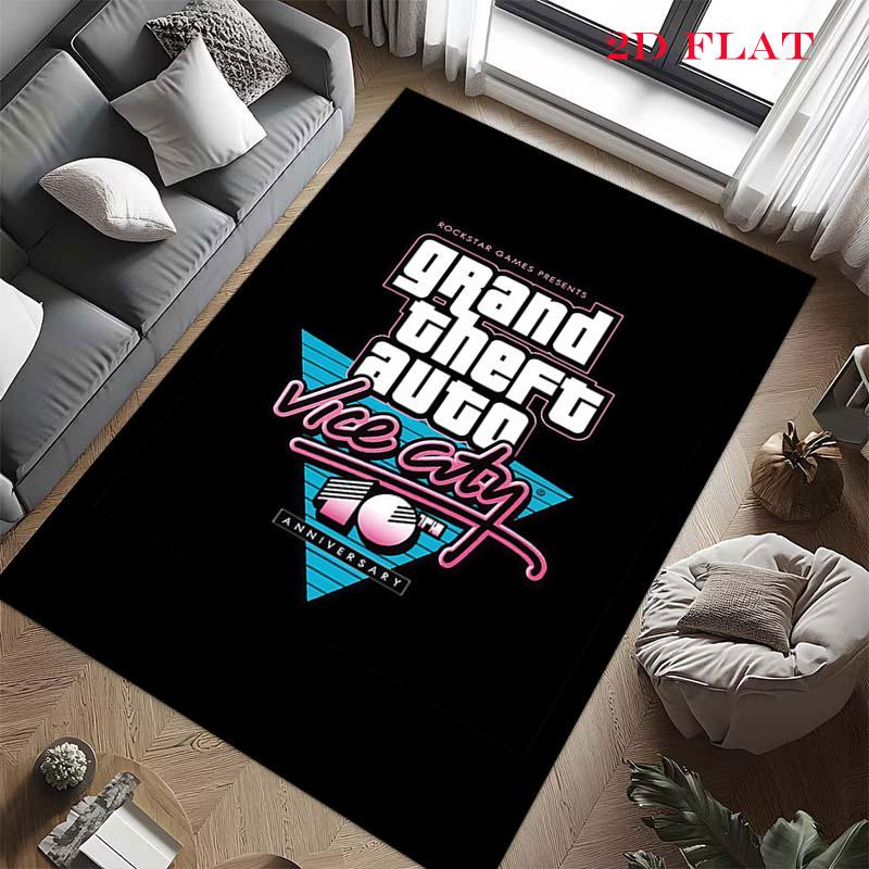 Ковер GTA Spirit для гостиной, спальни, дома, украшение дивана, нескользящий коврик для игр детей