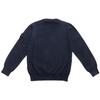 STONE ISLAND Свитер Однотонный С круглым вырезом Пуловер С длинным рукавом Детские свитеры Синий 7816501A4-V0020