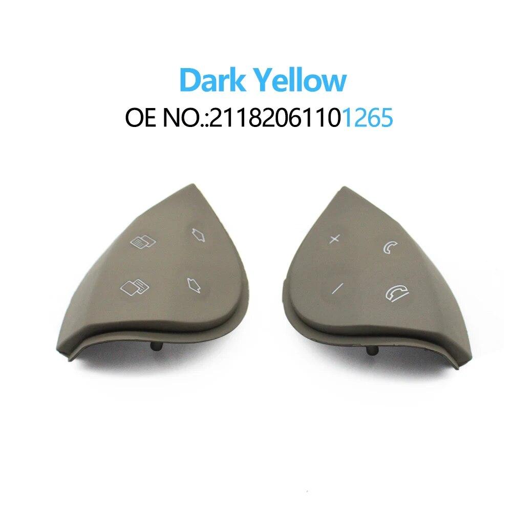 LHD RHD автомобильный переключатель на руле, кнопка управления, накладка для Mercedes Benz E Class W211 E320 E350 E550 2003-2006