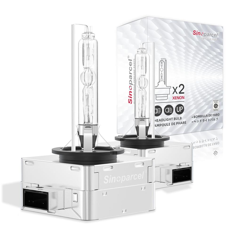 Лампа головного света Sinoparcel D3S/D3C/D3R HID, 6000K Белый, 35 Вт, Совместима с 12 В/24 В