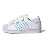 adidas Детские кроссовки Superstar Little Kid Iridescent White Cloud-White Core-Black GV8903