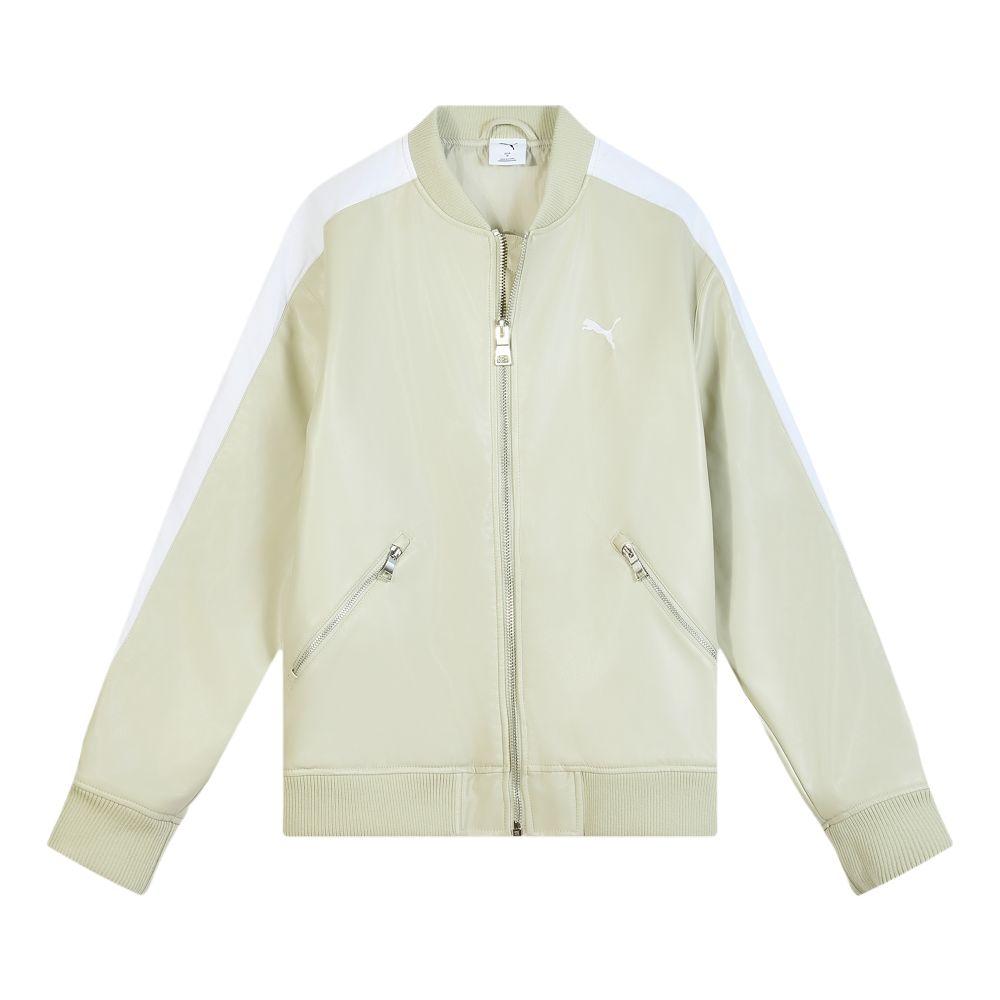 Puma Куртка-бомбер из искусственной кожи T7 с винтажным логотипом, унисекс, 636319-68