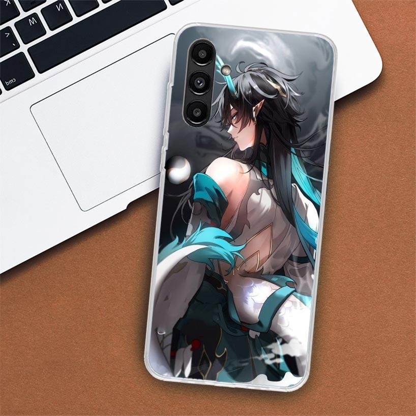 Чехол для телефона Honkai Star Rail Dan Heng для Samsung Galaxy A51 A71 A50 A70 A40 A30 A20E A10 A41 A31 A21S A11 A01 A6 A8 + A7 A9 Plus