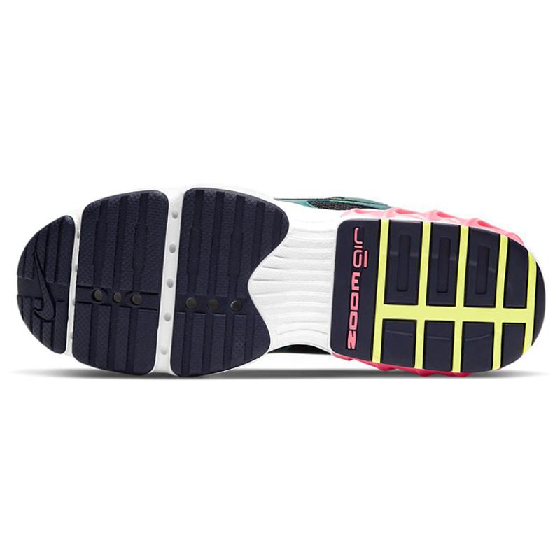 Nike Женские кроссовки Zoom Air Fire темно-бирюзового и зеленого цвета повседневные CW3876-300