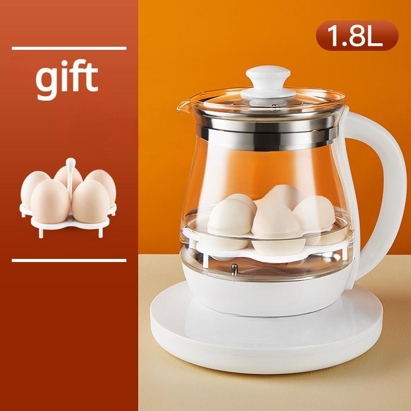 Fully Automatic Mini Multi Cooker Health Preserving Pot Household Electric Kettle Multifunctional Glass Electric Kettle Flower Tea Pot Tea Maker Gift