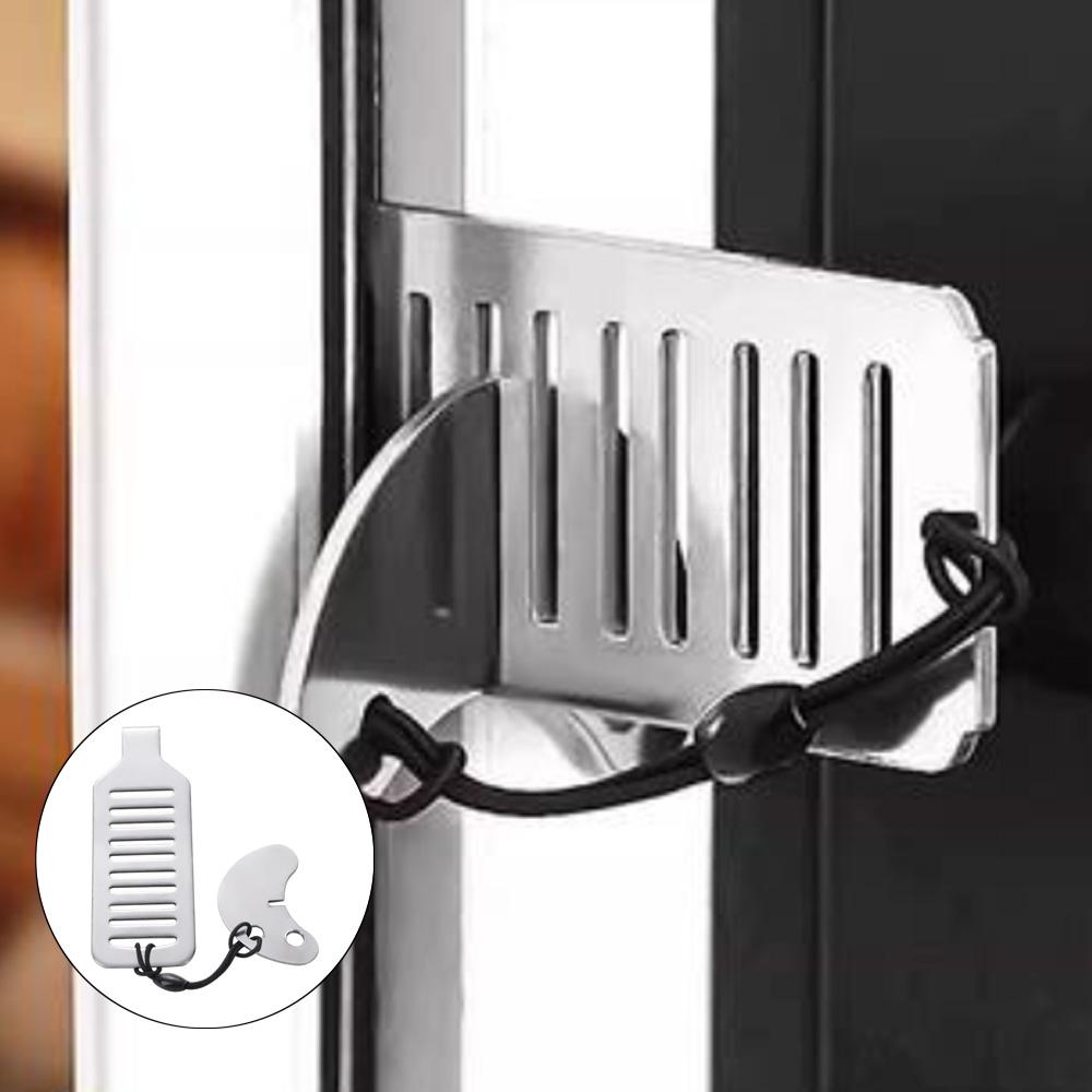 Durable Security Door Lock Portable Hotel Door Jammer Multifunction Door Lock Stoppers Women