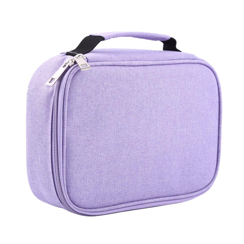 Многофункциональный складной тканевый пенал на 72 отделения, большая вместимость, сумка для ручек на молнии