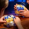 1/2Pcs 3D Puzzle Maze Cube Brain Teaser Rolling Ball Maze Cube Stress Relief Logical Thinking Training Educational Bead Maze Cube Toy
