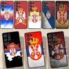 Крутой чехол с флагом Сербии для Samsung Galaxy S23 S20 FE S21 FE S22 Ultra Note 20 S8 S9 S10 Note 10 Plus задняя крышка