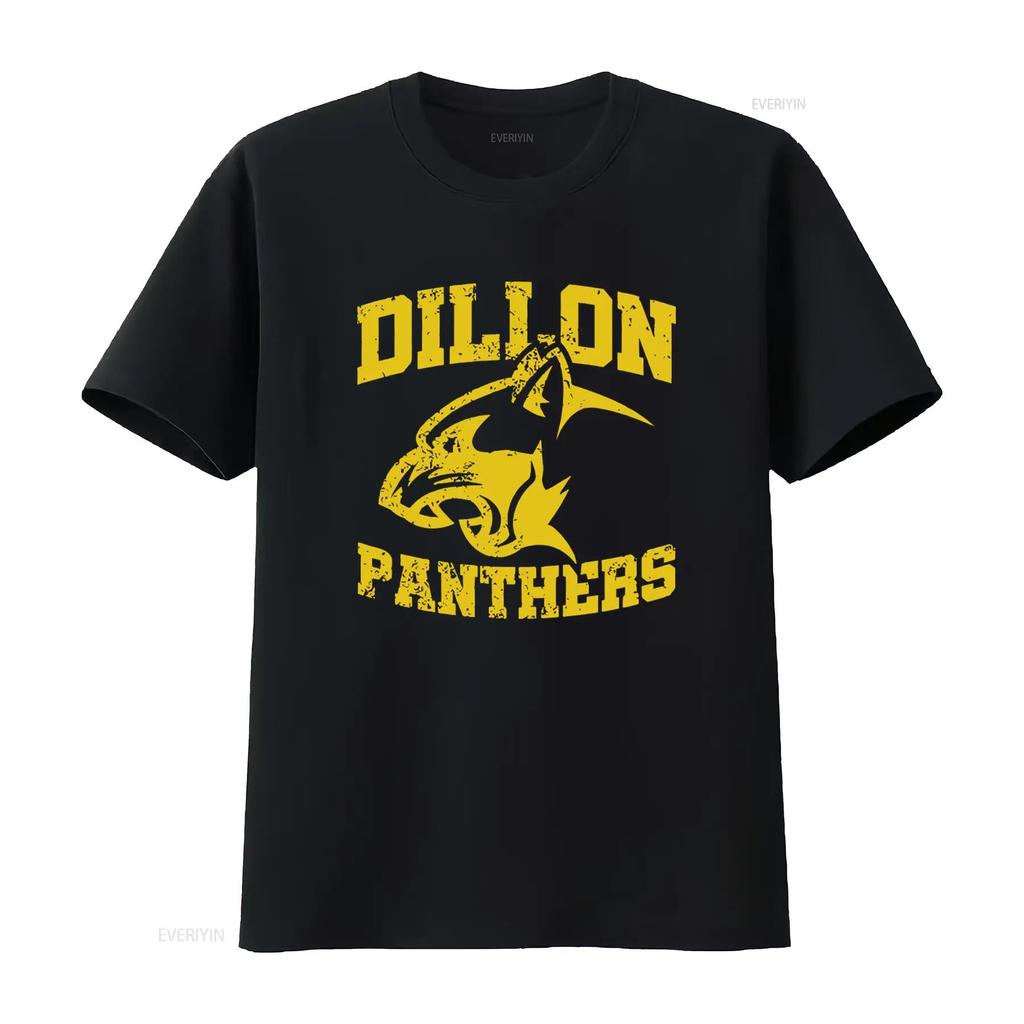 Футболка Dillon Panthers Дизайн Friday Night Lights Винтажный Стиль для Спортивных Фанатов винтажный Стиранный Универсальная уличная одежда