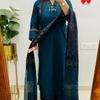 Дизайнерский Сальвар Камиз для Вечеринки Индийский Женский Этнический Набор: Курта, Штаны, Дупатта