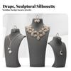 Necklace Display Bust Sturdy Standing for Jewelers