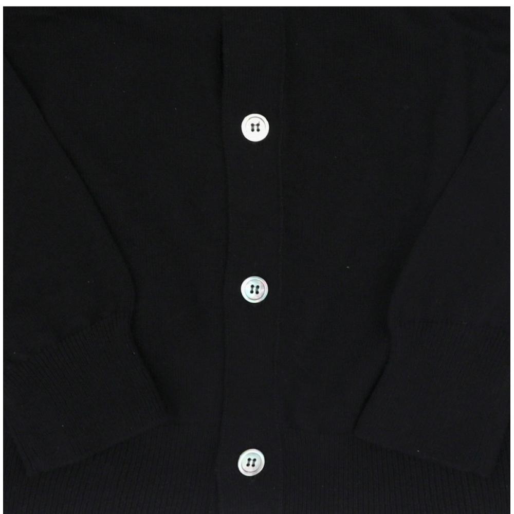 Comme Des Gar Ons Play Double Red Heart Wappen V Neck Cardigan Ax N058 051