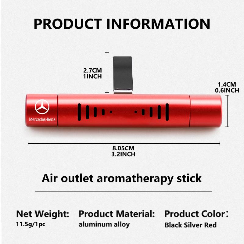 AABGX1 For Benz Car Air Vent Perfume Auto Air Freshener Flavoring Smell Aroma Accessories CITAN VITO SPRINTER CLS SLK Sport ML C200