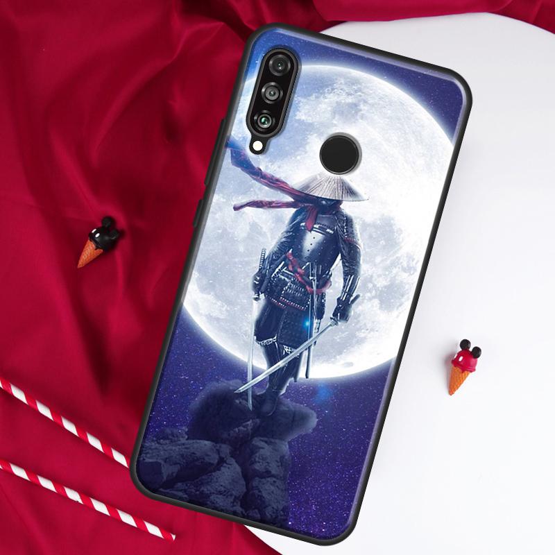Япония Самурай Ниндзя Для Huawei Nova 9 SE 10 5T Y90 Y70 Y60 Y61 Y91 Y72 12i 12s 11i P60 Pro P20 P30 P40 Lite Чехол