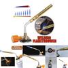 Газовая горелка с пьезоподжигом Бутановая горелка Простой ветрозащитный дизайн Для выпечки и пайки
