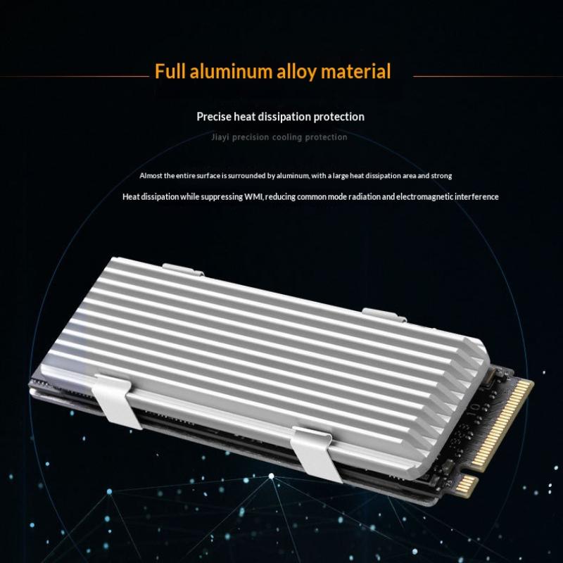 Для M.2 SSD PS5 NVMe Радиатор Охладитель M2 2280 SSD Жесткий Диск Алюминиевый Радиатор Охлаждающая Подставка Для Настольного ПК