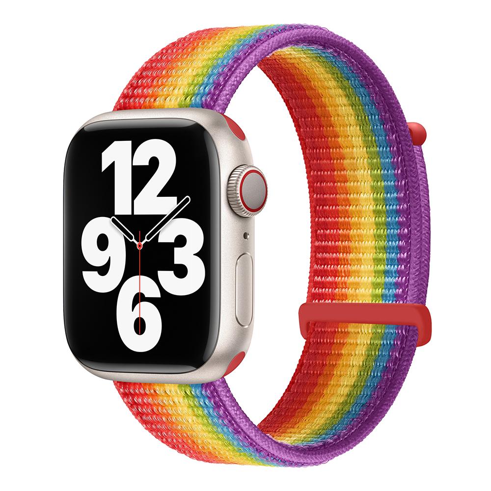 Нейлоновый ремешок-петля для Apple Watch Serise 11, ремешок 46 мм 40 мм 44 мм 45 мм 42 мм 41 мм 38 мм, умный ремень-браслет для IWatch Ultra3 49 мм Serise10/9/8/7/6/SE3/5/4