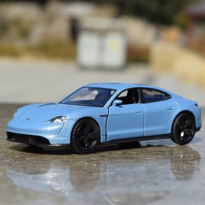 Porsche Taycan Turbo S 5 дюймов металлический автомобиль симулятор изысканный литой игрушечный автомобиль RMZ city 1:36 Подарки на День Рождения из сплава