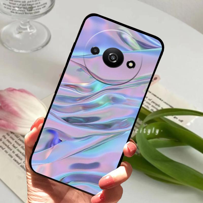 Чехол для Redmi A3 23129RN51X Модный Мягкий Силиконовый ТПУ Защитный Чехол для Телефона Для Xiaomi Redmi A 3 Pro Fundas A3x Бамперы