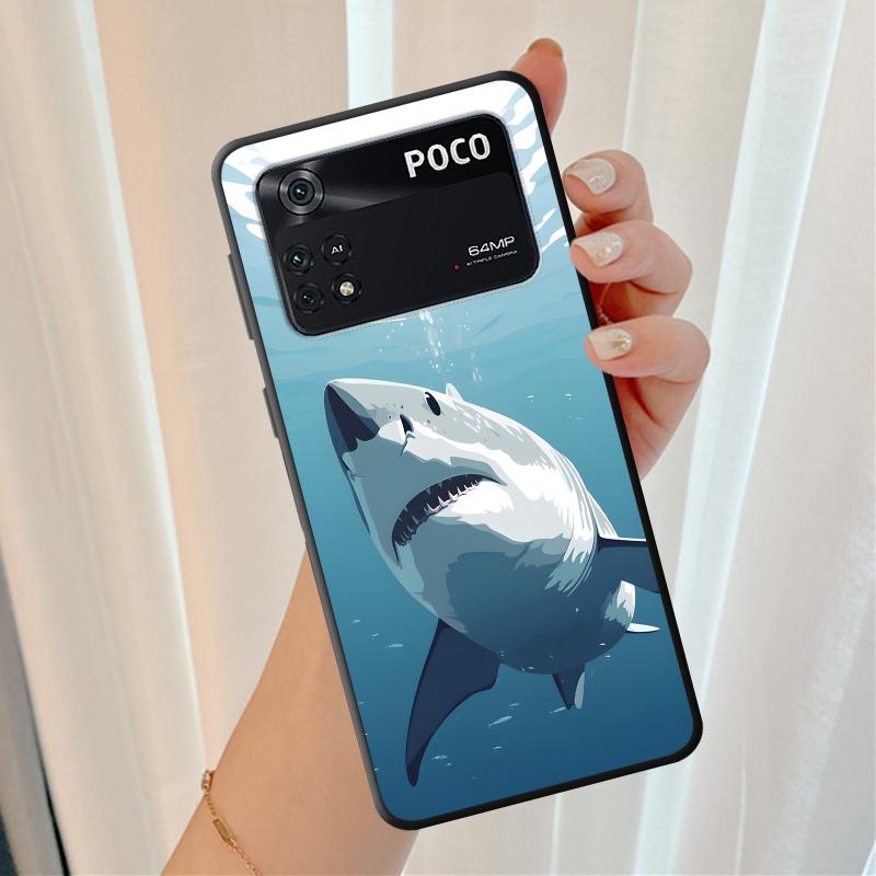 Креативный чехол для телефона с морскими организмами для Xiaomi Poco F8 F3 M3 M4 M7 Pro C50 F1 C75 M5 C71 X3 X4 X5 X7 Pro C61