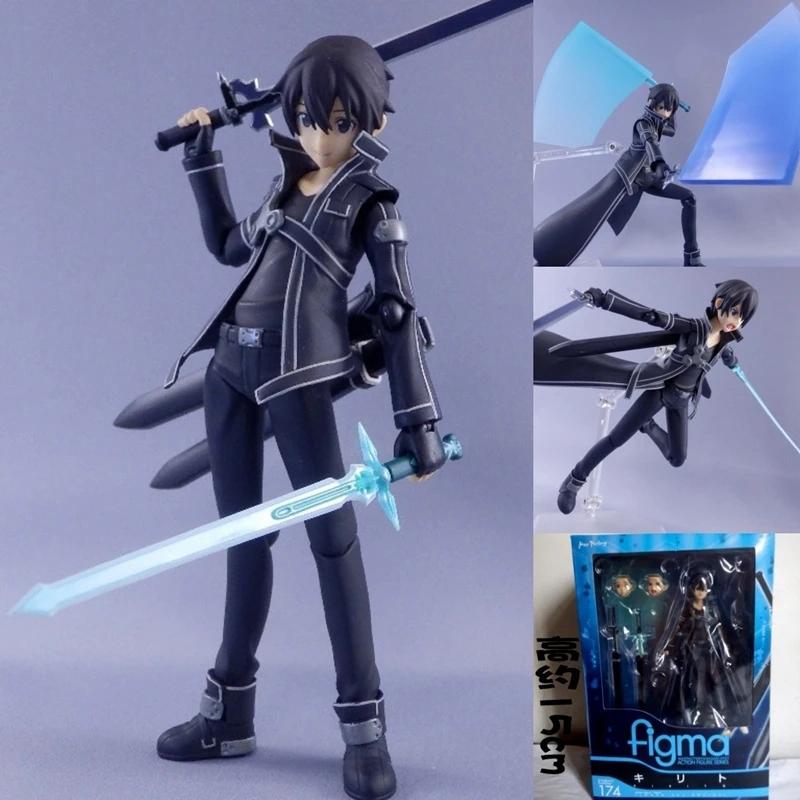 Фигурка Аниме Sword Art Online Кирито Кадзуто Юки Асуна Стоячая Съемная Модель ПВХ Периферия Настольная Коллекция Украшения