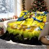 Cristiano Ronaldo Pattern Blanket for Home Decoration, Bed, Sofa, Car Travel, Camping, Suitable for All Seasons, Birthday Christmas Gift