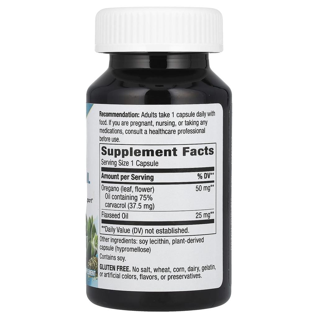 Nature's Way Oil of Oregano, 60 Veggie Capsules